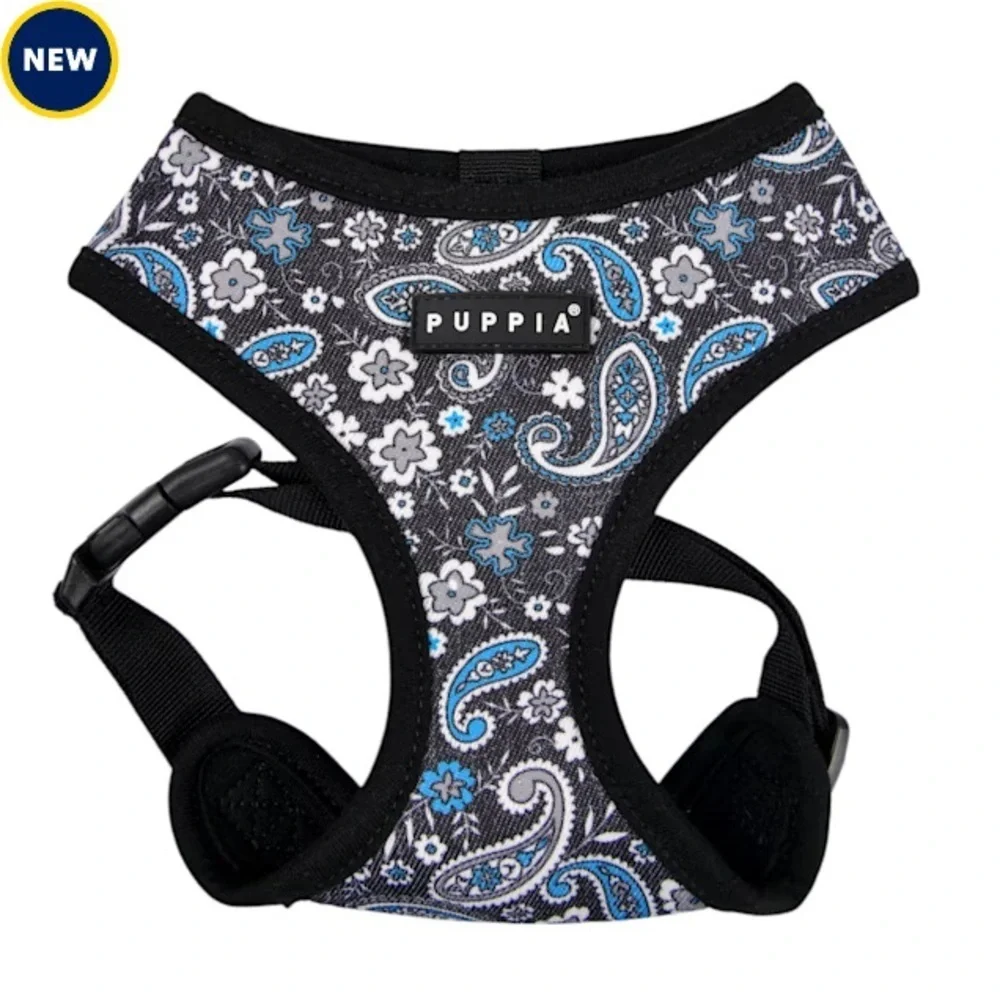 Puppia Black and Red Dog Harness